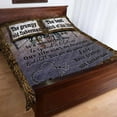 thumbnail image 4 of Loving You Is Wonderful - Fishing Quilt Bed Set, 4 of 6