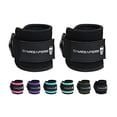 thumbnail image 2 of Gymreapers Ankle Straps (Pair) for Cable Machine Kickbacks, Glute Workouts, Lower Body Exercises - Adjustable Leg Straps with Neoprene Padding (Black, Pair), 2 of 15