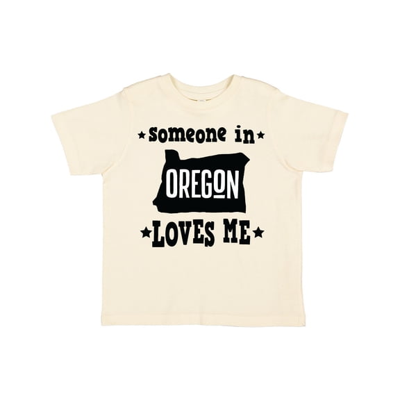 Inktastic Someone in Oregon Loves Me Boys or Girls Toddler T-Shirt