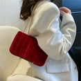 thumbnail image 5 of FENOHREFE Women Clutches Small Square Bag Simple Shoulder Bag Fashion Chain Strap Messengers Bag Female Casual Crossbody Bag, 5 of 8