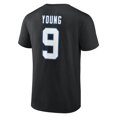 thumbnail image 3 of Men's Fanatics Bryce Young Black Carolina Panthers  Icon Name & Number T-Shirt, 3 of 3