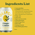 thumbnail image 6 of OLIPOP Prebiotic Soda, Ginger Lemon, 12 fl oz, Refrigerated, 6 of 7