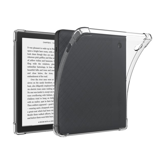 Funda LaoShuSheng Slim Clear para Kobo Libra Colour/Libra 2