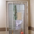 thumbnail image 3 of Injueey Estante de almacenamiento con gancho para toallas, soporte para ropa, puerta, mano de obra fina, tamaño compacto, instalación práctica, Juegos de accesorios de baño Injueey HA077564-00B, 3 of 6