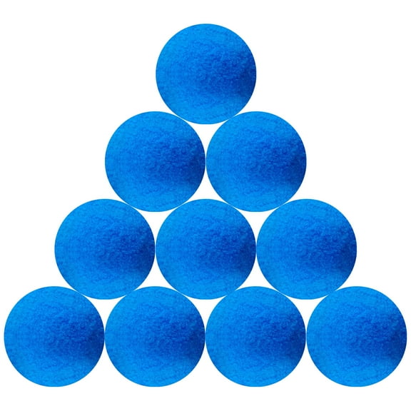 Summer Savings Clearance! Rciityk 10Pcs Reusable Cotton Water Balls Pool Toys for Kids Ages 4-8 Summer Water Toys Absorbent Cotton Soaker Balls Outdoor Pool Beach Partys, Blue(2 In)