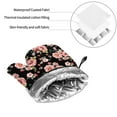 thumbnail image 6 of Fotbe Rose Flowers for 4Pcs Oven Mitts and Pot Holders, 500℉ Heat Resistant Oven Mitts , Non-Slip Silicone Surface Safe for Baking, Cooking, BBQ, 6 of 6