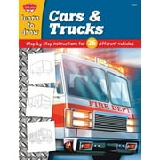 Draw and Color (Walter Foster): Cars & Trucks: Step-By-Step Instructions for 28 Different Vehicles (Paperback)