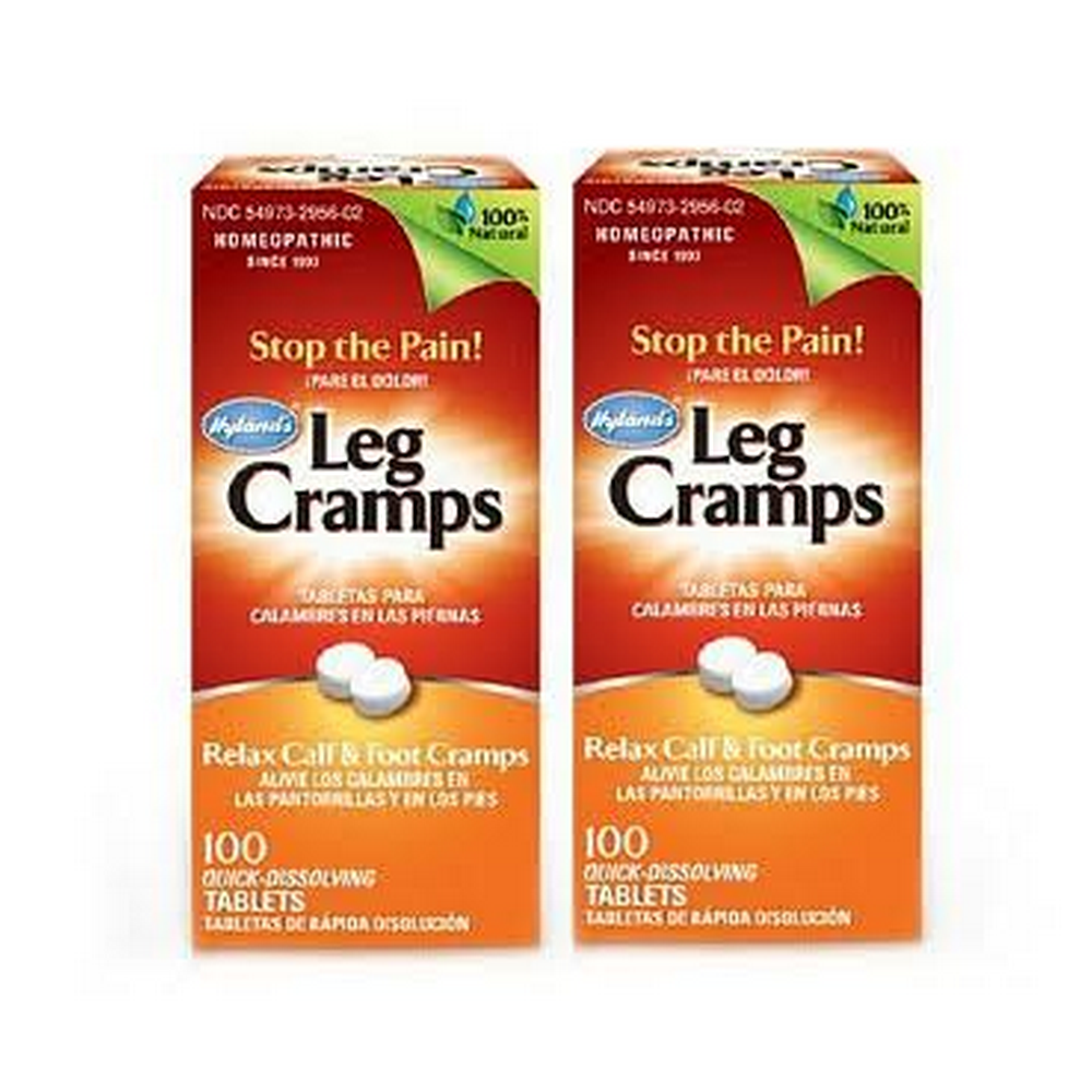 Hylands Leg Cramp With Quinine, 100 Natural 100 Ea pack of 2