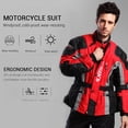 thumbnail image 4 of DUHAN-Chaqueta de motocicleta a prueba de frío, pantalones protectores de Moto, armadura de Moto, ropa de Turismo, equipo de protección, Otoño e Invierno, 4 of 5