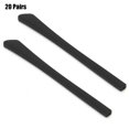 thumbnail image 1 of Gafas cubierta accesorios 20 pares de gafas cubierta de pierna antideslizante silicona gancho para la oreja accesorios para gafas (negro) Unbranded 1510190073411, 1 of 8