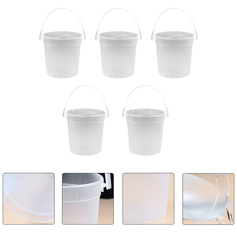 Clear cheap sand buckets