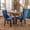 Blue, variant on BSHTI 37.5" Velvet Upholstered Contemporary Dining Chairs Set of 2, Tufted Parson Wingback Chair with Nailhead Trim for Kitchen Dining Room(Blue)