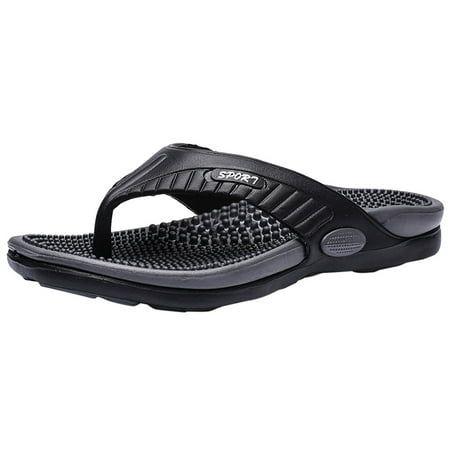XDDST Summer Sandals Men Summer Beach Flip Flops Shoes Sandals Male Slipper Casual Flat Shoes