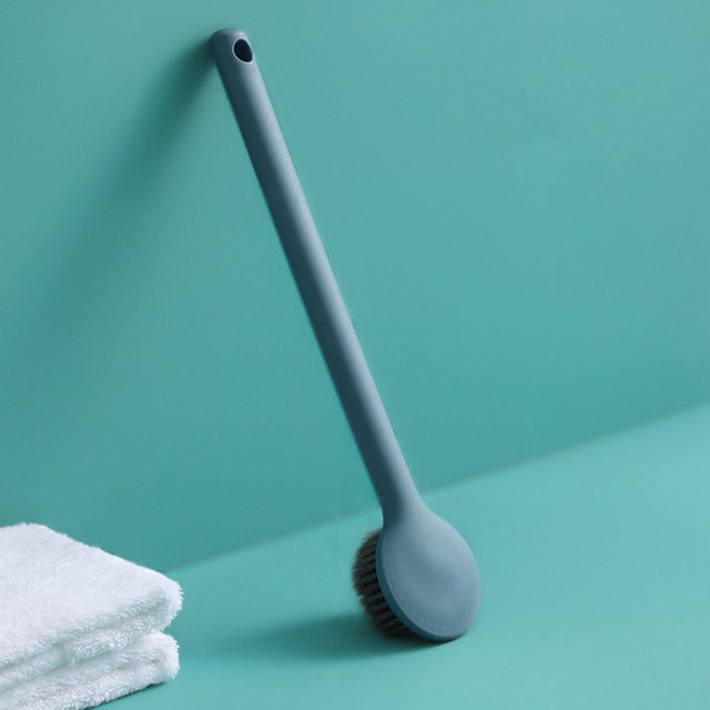 Cepillo de baño corporal Colcomx Mango largo 37,5 cm Azul