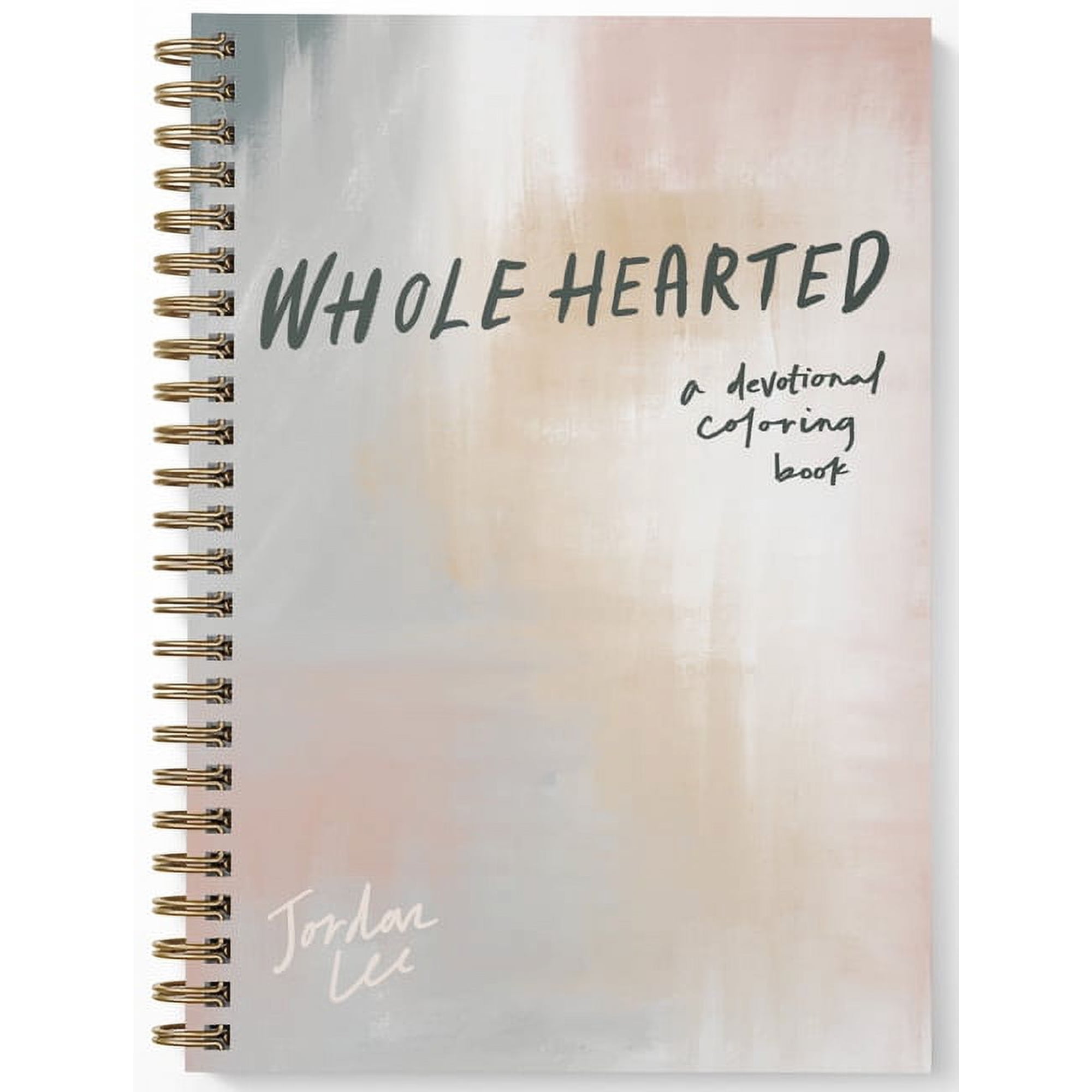 Wholehearted: A Coloring Book Devotional, (Spiral-Bound)