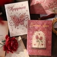 thumbnail image 1 of YAOMOBB Festival Card Romantic Greeting Card Set Bright Color Flower Prints for DIY Valentines, 1 of 6