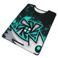 thumbnail image 3 of Unisex Geometry Dash 3d Graphic Print Shirts For Mens Womens Casual Short Sleeve Tee Shirts Top, 3 of 7