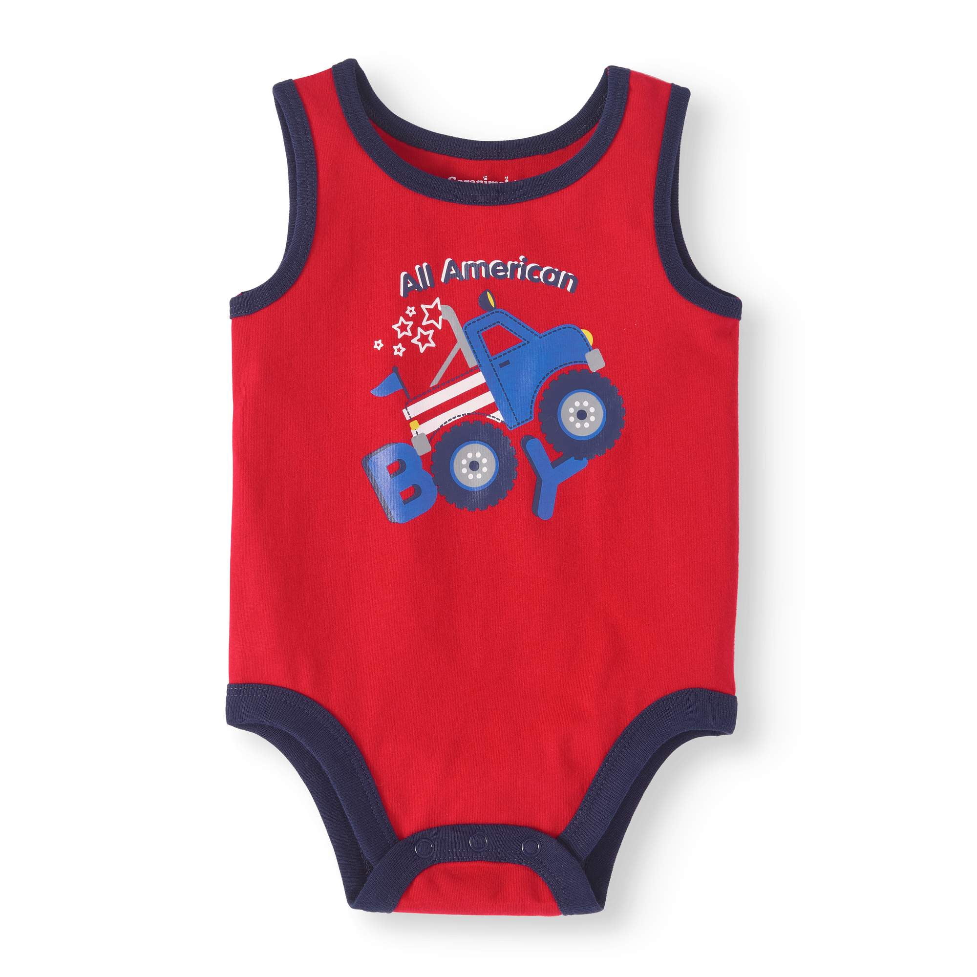 Baby Boys' Graphic Tank Bodysuit
