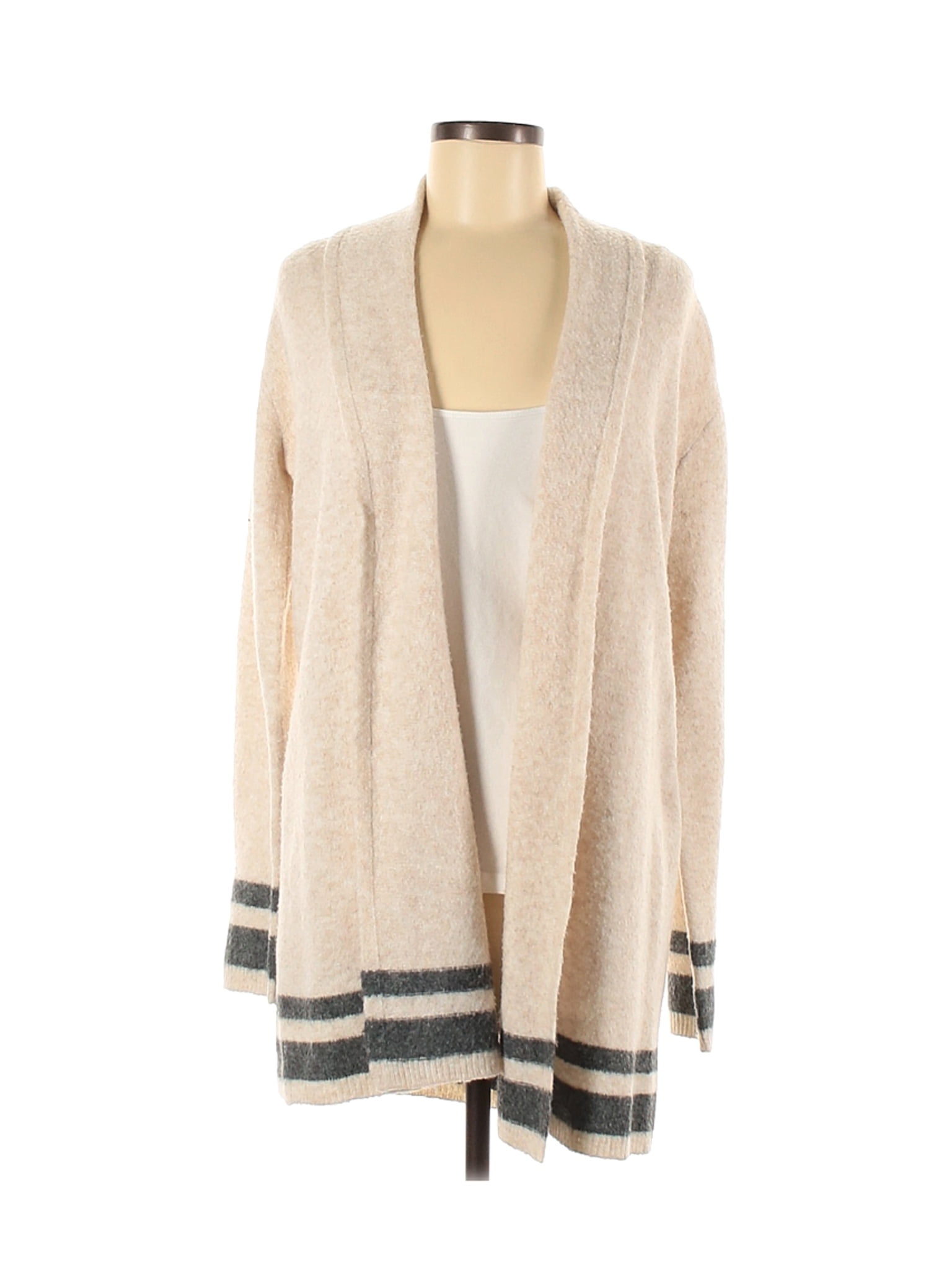 cupcakes and cashmere Womens Hank Striped Shawl Collar Cardigan cupcakes and cashmere Womens Hank Striped Shawl Collar Cardigan