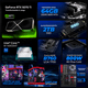 thumbnail image 3 of PC Gamer Xtreme PC Gaming NVIDIA GeForce RTX 5070 Ti Intel Core i9 14900KF 64GB DDR5 SSD 2TB Sistema Liquido WIFI Loong:Nia Edition gaming competitivo y streaming, 3 of 6