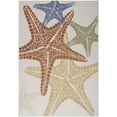 thumbnail image 2 of Nourison Aloha Indoor/Outdoor Ivory Multicolor 5'3" x 7'5" Area Rug (5x7), 2 of 10