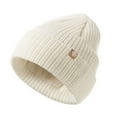 thumbnail image 2 of D-GROEE Baby Beanie Hat Toddler Girls Boys, Baby Hats Winter Warm Knitted Thermal with Fleece Lining, Kids Winter Hat, 2 of 8