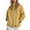 Yellow, variant on 2025 Fall Winter New Jackets for Women Fashion Bright Colors Zipper up Oversized Comfy Warm Hooded Coat Lightweight Windbreaker Waterproof Outdoor Jacket with Pockets Yellow XXL