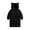 Black, variant on YunPes Girls' Knee Length Padded Jacket Cute Bear Hooded Winter Coat Toddler Kids Long Puffer Jacket Loose Fit Windproof Outerwear