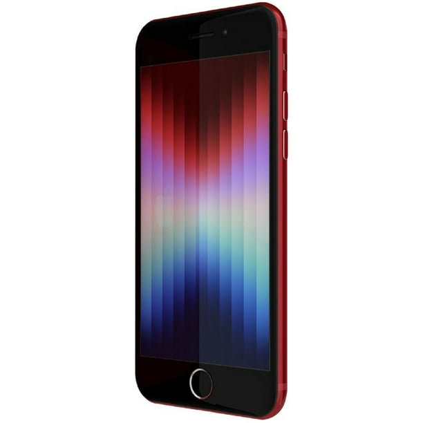 Refurbished Apple iPhone SE 3rd Gen (2022) 5G - 256GB – Red – 12MP