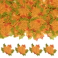 thumbnail image 1 of Paquete de 500 hojas de arce artificiales, hojas falsas de otoño para Acción de Gracias/Boda/Fiestas [8 cm, Mezcla de Rojo y Verde], 1 of 7