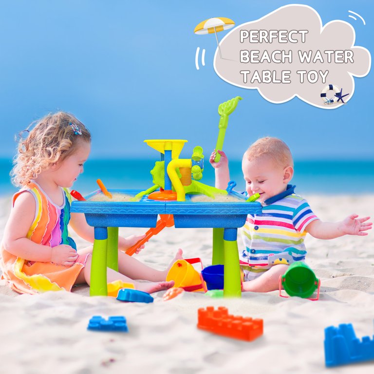 Hourglass Beach Table Toy Bulk Kids Toys Water Sand Wheel Windmill Toddler  Outdoor Play