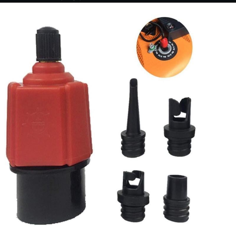 MagiDeal Inflatable Boat Pump Adapter SUP Pump Air Valve Adaptor Connetcor 