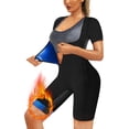 thumbnail image 1 of Qzsh Traje De Sauna para Mujer Camiseta para Sudor Chaleco Adelgazante Mono Superior Caliente Fajas Malla para Axilas Y Entrepiernas(Bh7008-01-Xxl), 1 of 1
