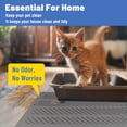 thumbnail image 4 of Waterproof Cat Litter Mat, Litter Trapping Mat, Easy Clean Cat Litter Catcher Mat, Silicone Cat Supplies & Accessories, 24*15Inch, 4 of 7