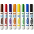 thumbnail image 3 of Crayola Washable Markers, Broad Point, Classic Colors, 8/Pack 58-7808, 3 of 6
