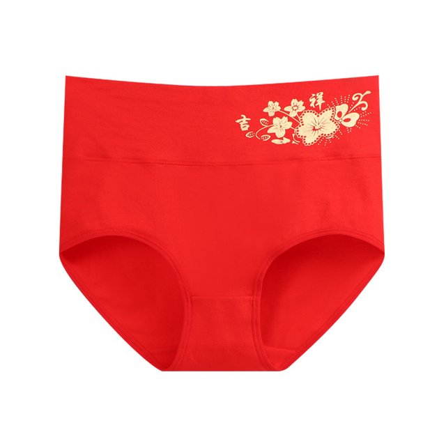 Ropa interior de mujer de algodón puro, ropa interior de levantamiento de glúteos antibacteriana de algodón puro para mujer XL