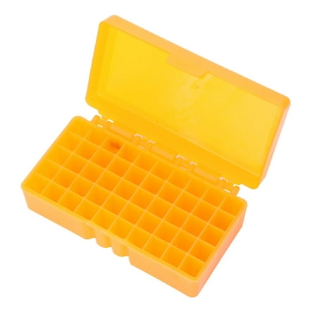ZPAQI 50 Rounds Ammunitions Box Rifles Cartridges Case Shell Case Box Flip Top Box