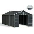 thumbnail image 4 of Palram - Canopia Yukon 11' x 21' Shed - Gray, 4 of 13