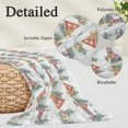 thumbnail image 2 of Christmas Snowman Pillow Covers, Linen Long Throw Pillow Case, Winter Xmas Deer Country Pine Tree Holiday Pillow Protector Decorative Cushion Cover for Living Room/Bedroom 20" x 36", 2 of 8