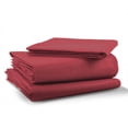 thumbnail image 1 of Juego de Sábanas Básica Rebeca Algodón Percal 200 Queen Size Rojo, 1 of 4