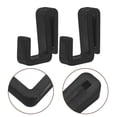 thumbnail image 4 of Miangastore 4pcs Plastic Z Hooks For Hanging Clothes Multi-Functional Z Hooks For Microwave Rack White Utility Hooks For Kitchen And Wardrobe, 4 of 8
