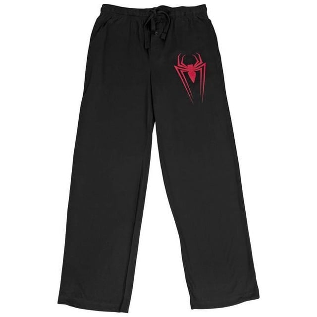 Spider-Man Pantalon de Sommeil Unisexe Ultimate Symbol - Grand (36-38)