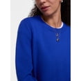 thumbnail image 5 of Scenario Women's and Women's Plus Cozy Crewneck Sweater with Long Sleeves, Sizes XS-4X, 5 of 6