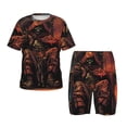 thumbnail image 1 of Balery Dark Skull King Throne Conjunto de Pijama Infantil de Manga Corta con Estampado – Ropa de Dormir de Algodón Suave-Medium, 1 of 6