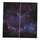 thumbnail image 3 of Cortina 3D Impresa Impermeables para Sala y Dormitorio Cielo Estrellado BLESIY, 3 of 8