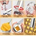 thumbnail image 5 of Cookie Press Gun Kit: Spritz Cookie Press Gun Set with 20 Discs and 4 Nozzles, Cookie Press Gun for DIY Biscuit Maker Baking and Cake Icing (Blue), 5 of 8