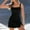 Black, variant on Tankini Swimsuits Bathing Suit Tankini Swimsuits Vintage Two Piece Push Up Swimwear Bathing Suits Swim Suits for Women Camisole Tops Hot Pink M(Clearance Sales)