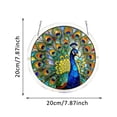 thumbnail image 5 of Acrylic Jigsaw Puzzle Suncatcher – 7.8in Sun Catcher Puzzle for Windows Hanging, Brain Teaser Learning Activity #002, 5 of 5