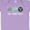 thumbnail image 4 of Inktastic Weightlifting Eat Sleep Lift Sports Boys Baby Bodysuit, 4 of 5
