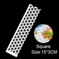 thumbnail image 2 of Square Diamond drawing Ruler Stainless Steel Ruler Diamond Drawing Tools Supply, 2 of 6